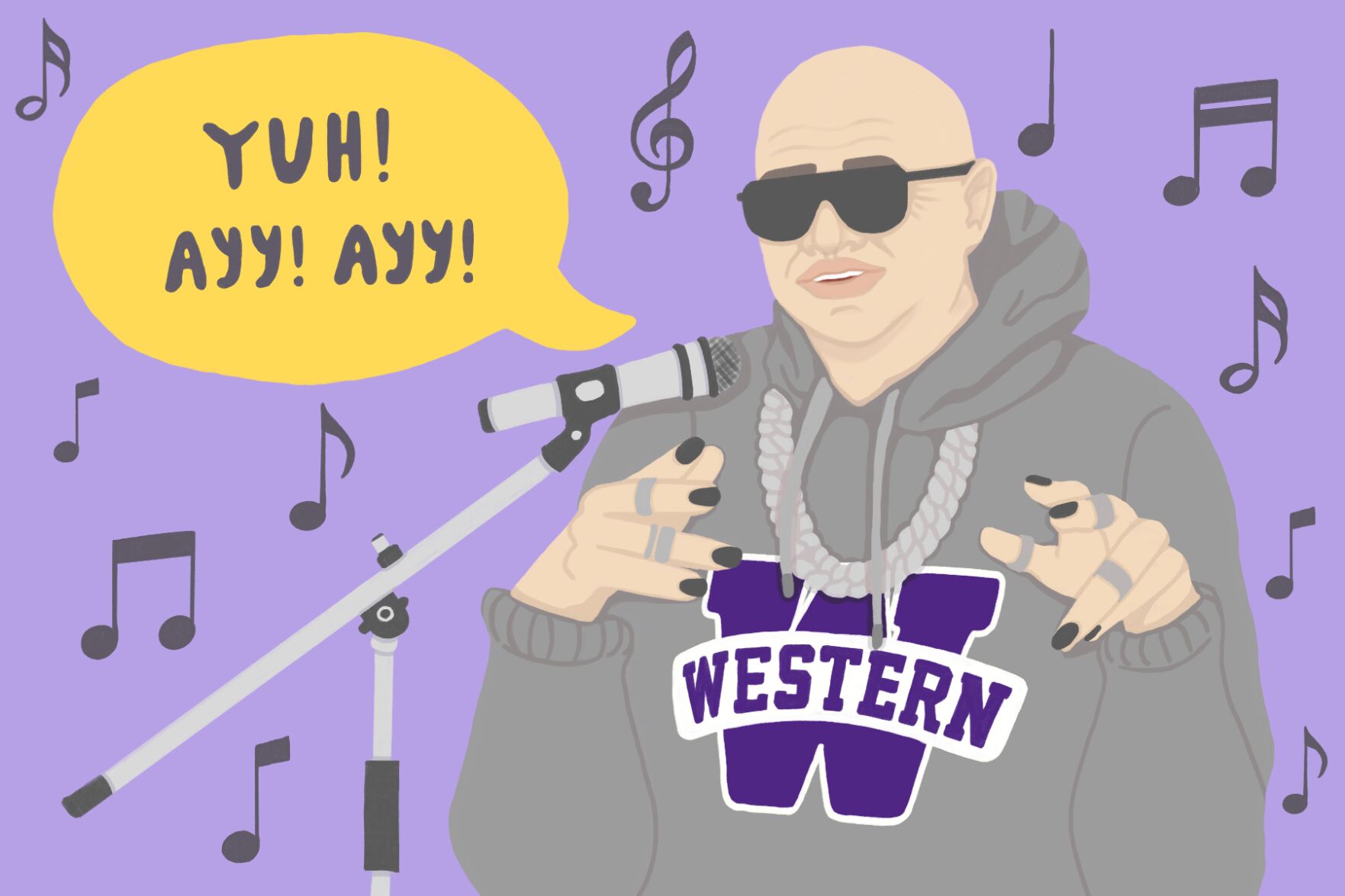SPOOF: Rick McGhie to start preforming rap songs to be more "in with the kids" (graphic - png)